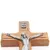 Crucifixo de Mesa e Parede - Onix - 17cm - 3M Loja Católica - A Sua Loja de Artigos Religiosos e Devoção
