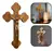 Crucifixo Parede Moldado Madeira 19 Cm São Bento - comprar online
