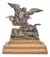 Adorno De Mesa São Miguel Em Metal Pedestal Em Madeira 5,5cm na internet