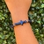 Pulseira Infantil com cruz Azul