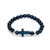 Pulseira Infantil com cruz Azul - comprar online