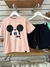 Conjunto Youccie Camiseta Mickey Rosa Bermuda Preta - loja online