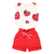 Conjunto Infantil Angerô Blusa Lantejoula E Short Moletinho