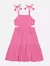 Vestido Infantil Menina Com Strass Rosa Mundo Cinti - comprar online