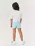 Conjunto Infantil Menina Blusa Sereia E Short-Saia Mundo Cinti - loja online