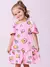 Vestido Momi Rotativo Listras Neon - loja online