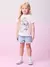 Blusa Branca do Stitch e Angel Momi - loja online