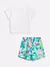 Conjunto Momi Blusa com Shorts Flores - Mini Closet