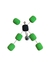 Isca Artificial Borboleta Anteninha Pesca Wide Gap EVA Diversas Cores - loja online
