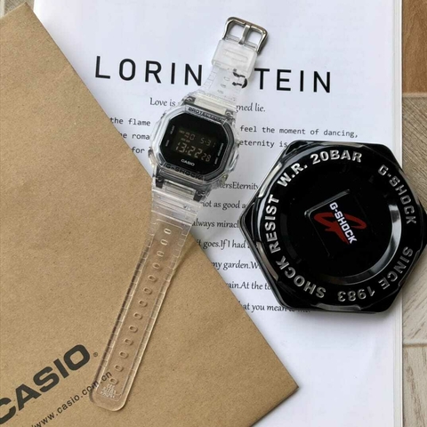 Relógio G-Shock DW-5600SKE-7DR *Transparent Pack