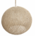 LAMPARA ESFERA DE YUTE 25 CM - comprar online