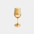 COPA DE VINO DORADA 300 ML X6