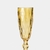 COPA CHAMPAGNE ROMBO DORADA 165 ML X6 - comprar online