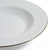 PLATO HONDO ACAPULCO BLANCO BORDE DORADO 22 CM - comprar online