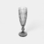 COPA CHAMPAGNE ROMBO GRIS 165 ML X6