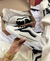Vans knu Skool - Branco C / Preto na internet