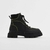 Botas Low Heel Rubberized Zara