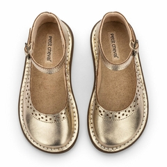 Sapato Patinete Dourado - comprar online