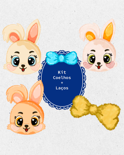 Coleção Coelhos + Laços - comprar online