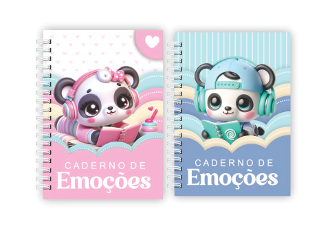 Caderno de Emoções - Panda