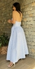 VESTIDO AZUL CORTE PRINCESA - comprar en línea