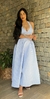 VESTIDO AZUL CORTE PRINCESA - danuzya's