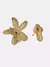Brinco Flor de Crochet