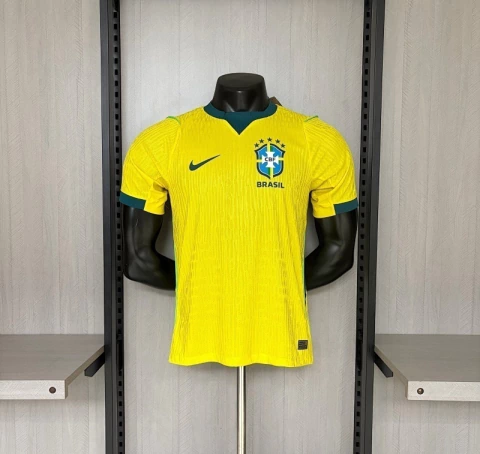 Camisa Brasil Amarela Jogador 26/27 (Tailandesa 1.1)