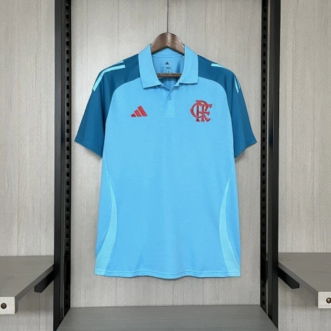 Camisa Flamengo Polo Azul (Tailandesa 1.1)