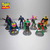 Lote 7 Heróis Clássica Equipe Justice Society of America - JSA - DC Direct - Set Série 1 - 1999