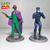 Lote 7 Heróis Clássica Equipe Justice Society of America - JSA - DC Direct - Set Série 1 - 1999