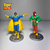 Lote 7 Heróis Clássica Equipe Justice Society of America - JSA - DC Direct - Set Série 2 - 2000