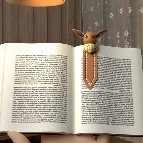 Marcador Pagina Livro Caderno POKEMON 3D BOOKMARK Criativo Leitura Divertido personalizado iMPRE