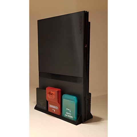 Suporte Ps2 Slim com slot para MemoryCard