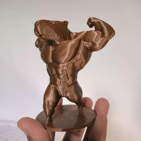 Figura Decorativa Capivara Maromba Swole