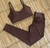 CONJUNTO VIRGINIA MARROM