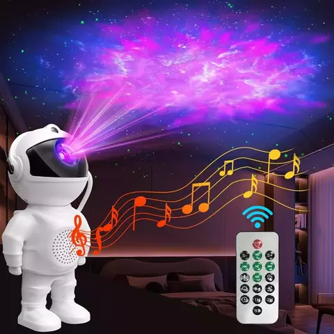 Proyector y Parlante Astronauta
