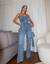 Calça Jeans Laço