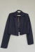 Blazer Cropped Azul Vitória - loja online