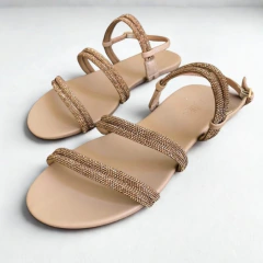 Sandália Rasteira Anatomic Areia Allure - comprar online