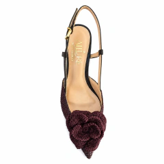 Slingback Flor Crochê Café – Allure + Ferrucci na internet