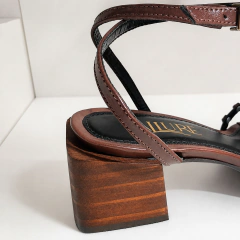 Imagem do Sandália Allure Terra com Aplicações – Salto 6 cm