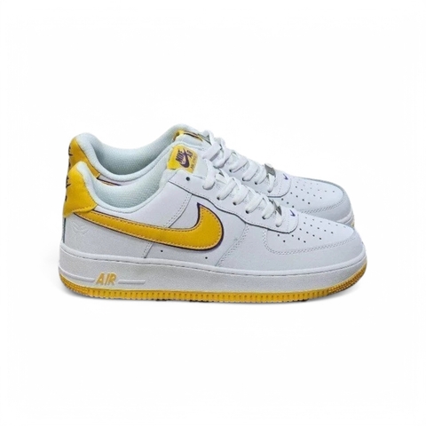 ZAPATILLAS KOBE BRYANT X NIKE AIR FORCE 1 LOW WHITE YELLOW - comprar online