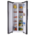 Geladeira Refrigerador HQ Frost Free Side By Side 460 Litros Cinza HQ-460SBSFF - JGR Distribuidora | Tudo que você precisa !