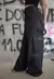 Calça Moletom Cargo Basic Preta