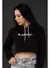 Moletom Cropped Black Targ