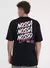 Camiseta Oversized Estampada Impacto na internet