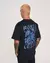 Camiseta Regular Estampada - China Preto na internet
