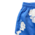 Short Denim Tears Azul na internet