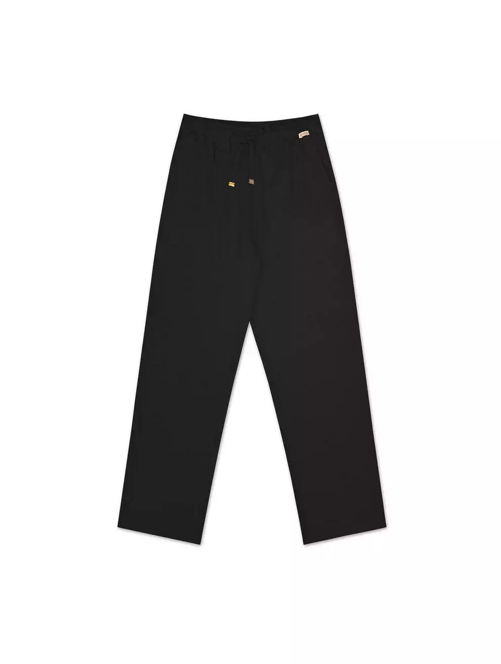 CALÇA BIAMAR COM CORDÃO NO CÓS PARA AJUSTE E BOLSOS LATERAIS